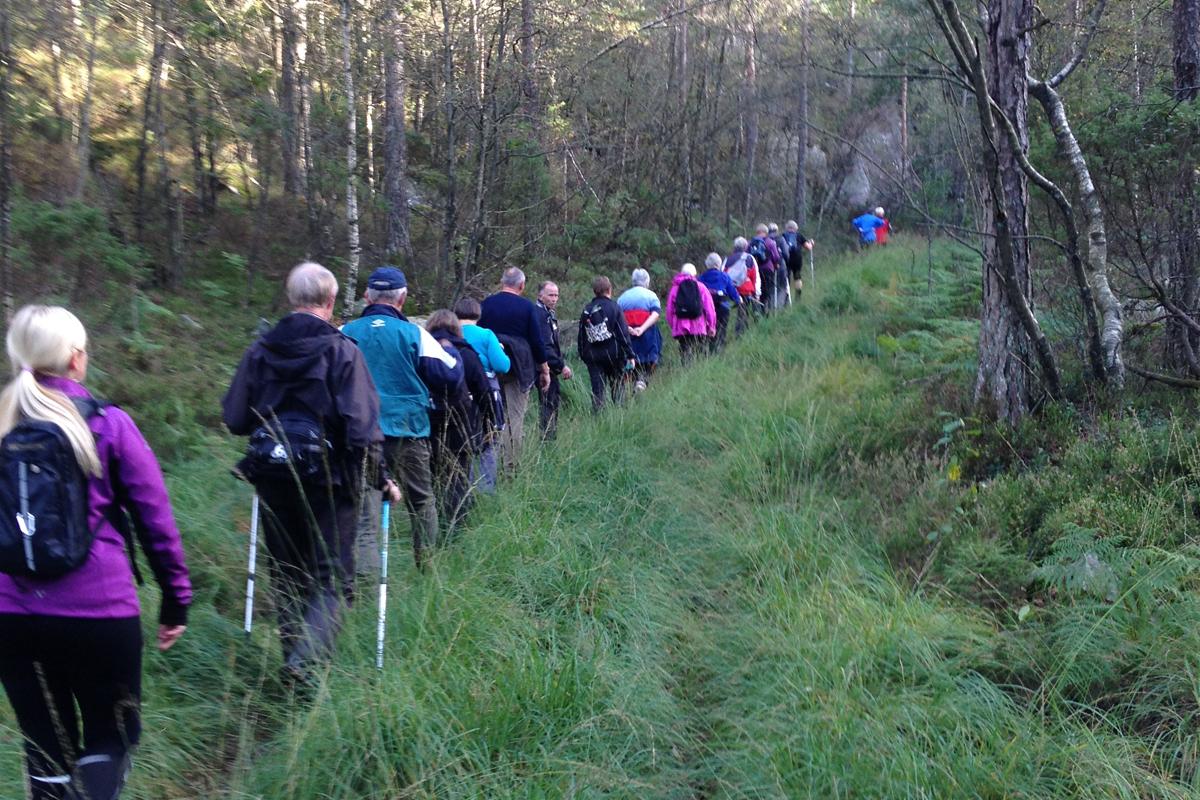 Friluftsliv er viktig for folkehelsa!